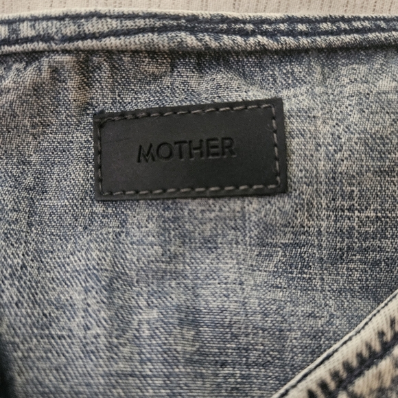 Mother The Ruffle Mini Skirt Threading The Needle Size 27 - Picture 3 of 9